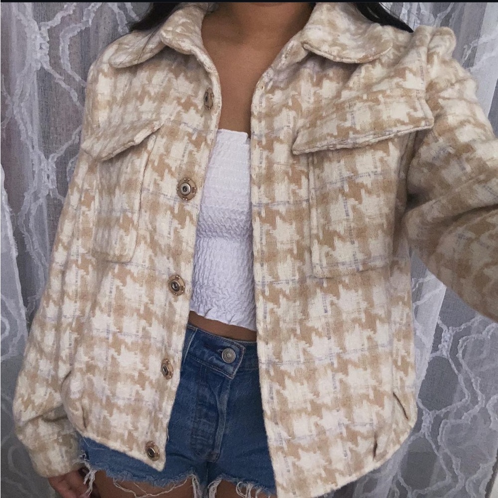 princess polly beige jacket